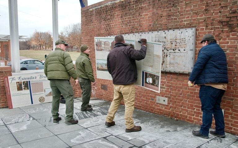 Philadelphia suburbs seek to assist lawsuit over slavery exhibit removal -  WHYY