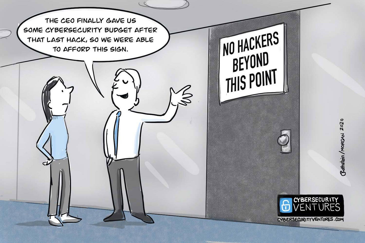Cybersecurity Cartoons Protect You From Hackers And Identity Theft