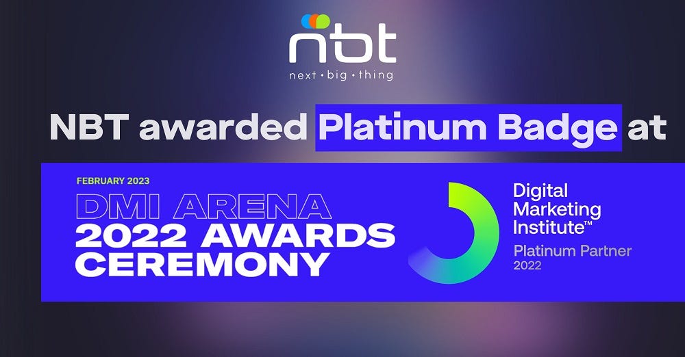 NBT DMI Platinum Badge NBT DMI Platinum Badge