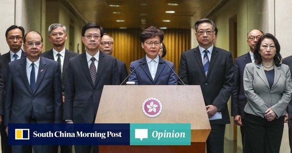 What China’s leaders and angry Hong Kong protesters agree on: Carrie Lam must clean up her own mess