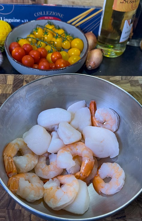 Gallery of different stages of the cooking process