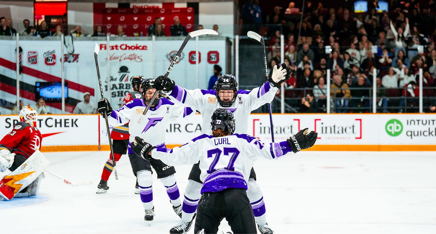Britta Curl-Salemme celebrates.