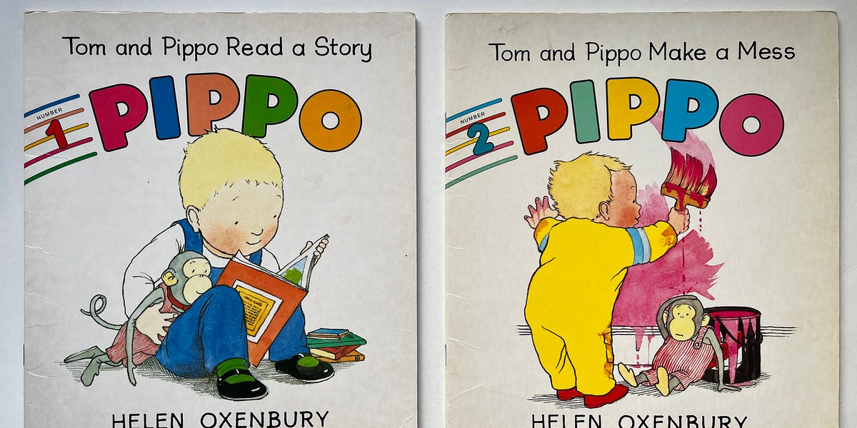【Pippoシリーズ3冊】Tom and Pippo Read a Story TWO of the 