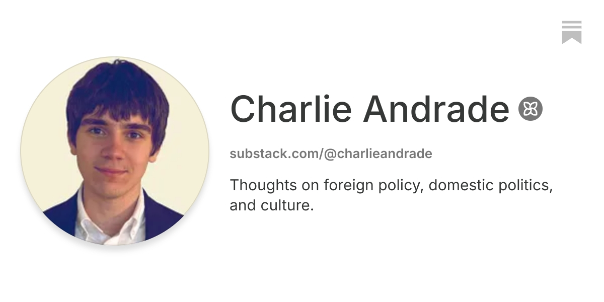 Charlie Andrade | Substack