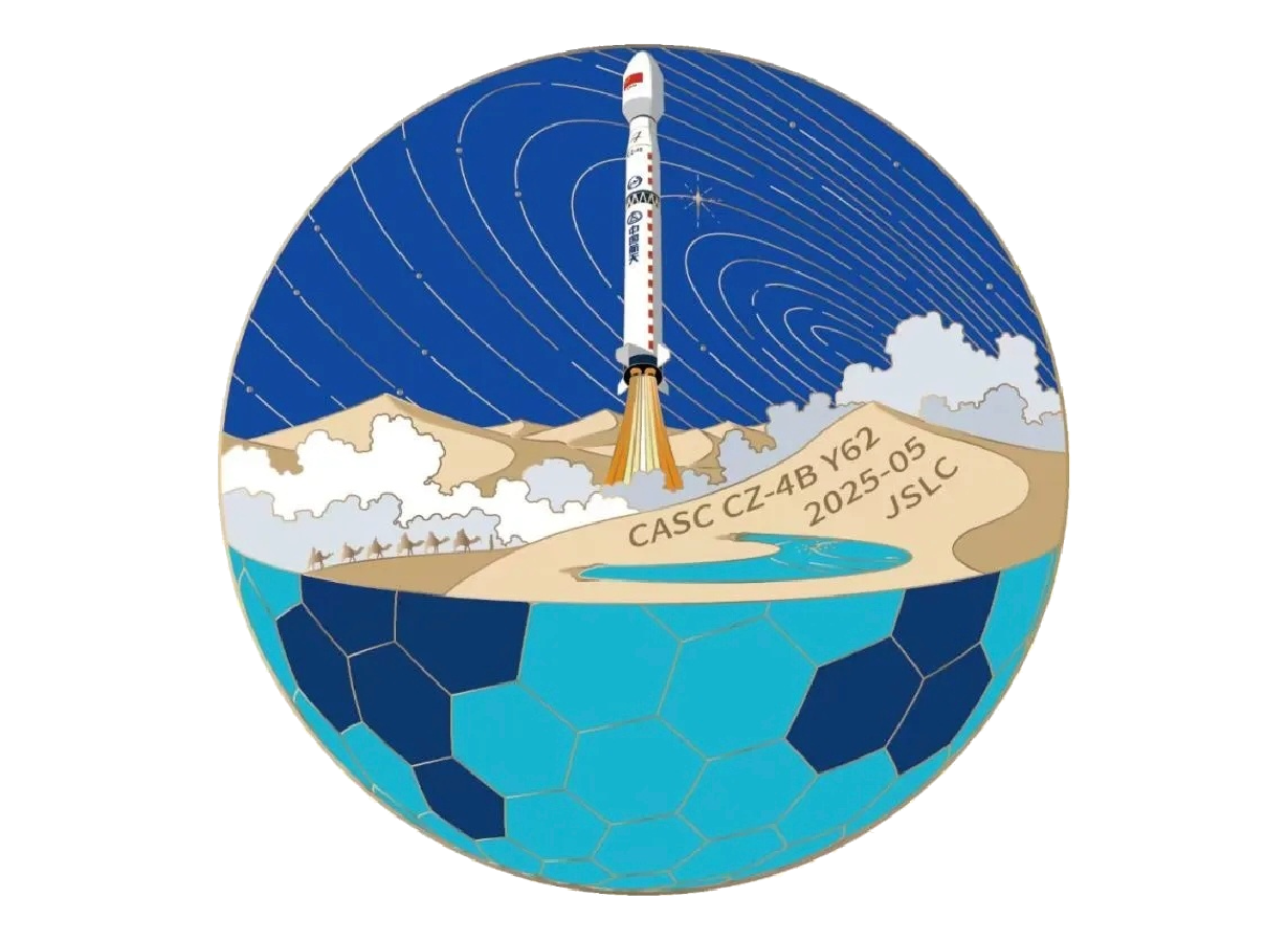 The patch of the Long March 4B Y62 launch mission.