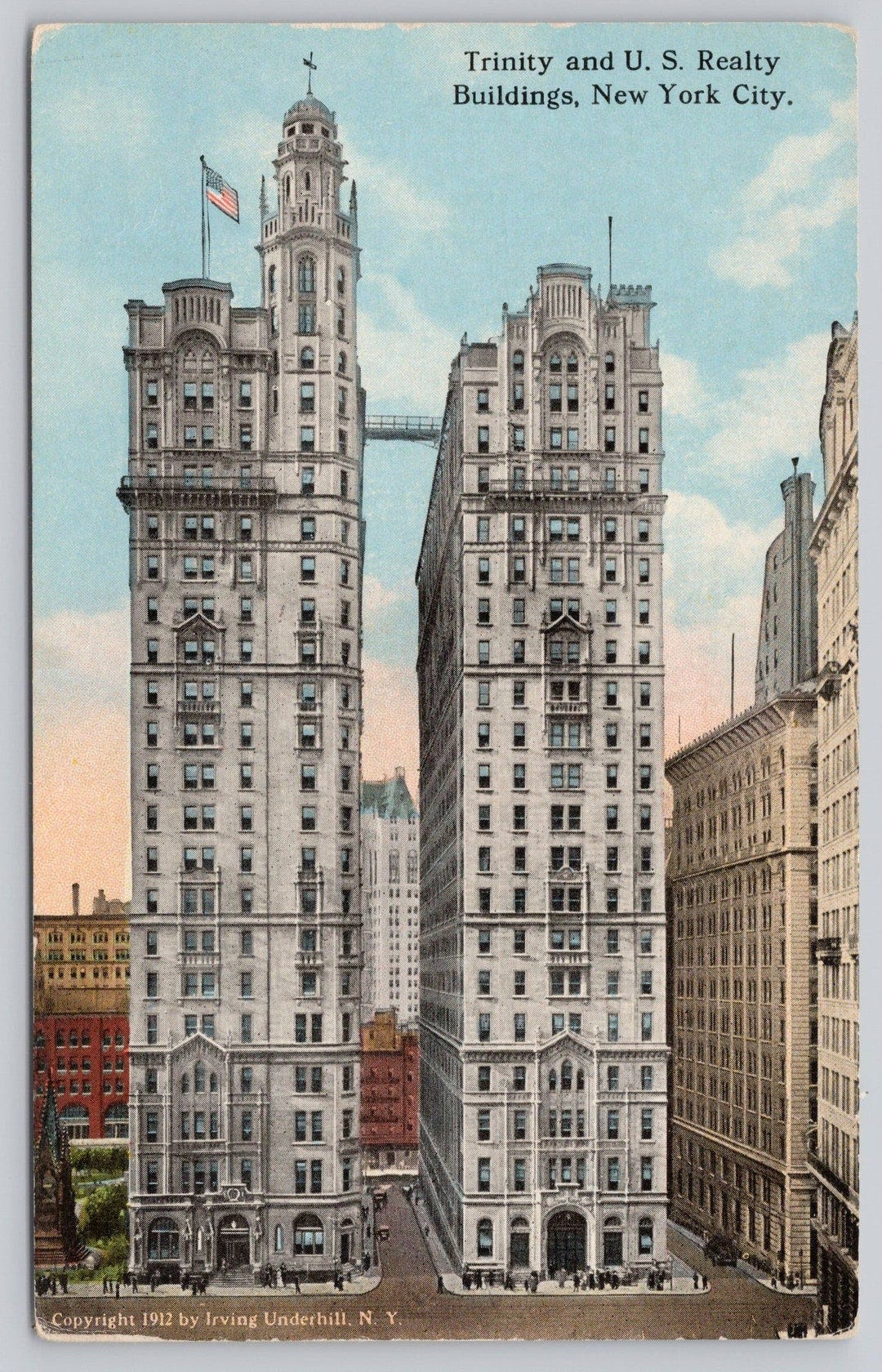 Vintage Postcard, Trinity Building & U.S. Realty Building, 111 Broadway, New York City NY, C1910s Unposted - Etsy Vintage Postcard, Trinity Building & U.S. Realty Building, 111 Broadway, New York City NY, C1910s Unposted - Etsy