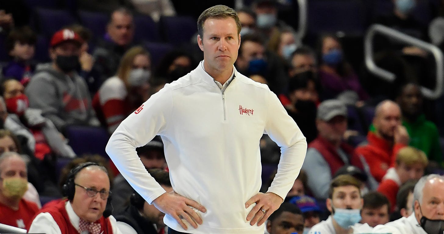 Fred Hoiberg to Return as Nebraska HC for 2022-23 Season Despite 6-49 Big  Ten Record | News, Scores, Highlights, Stats, and Rumors | Bleacher Report