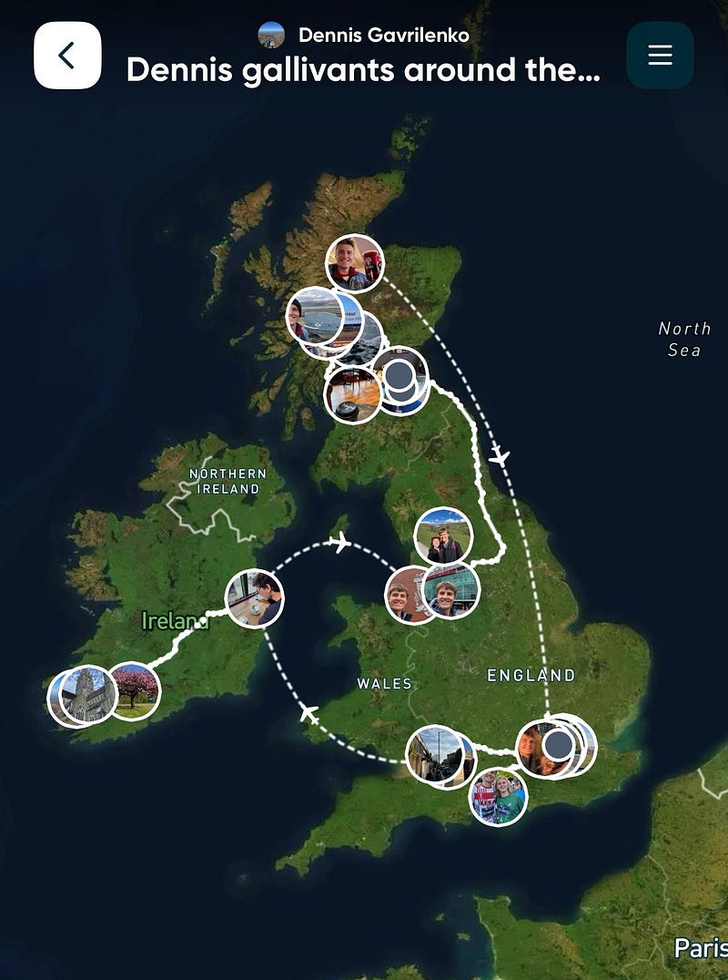 A reflection on my UK travels