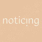 Noticing