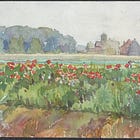 Flowers in Bramble