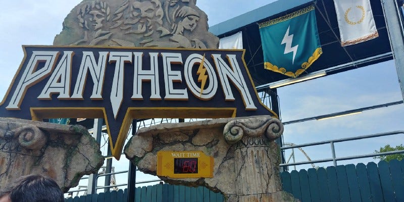 This is the future of rollercoaster technology. Rob thinks the old school stuff is still better.