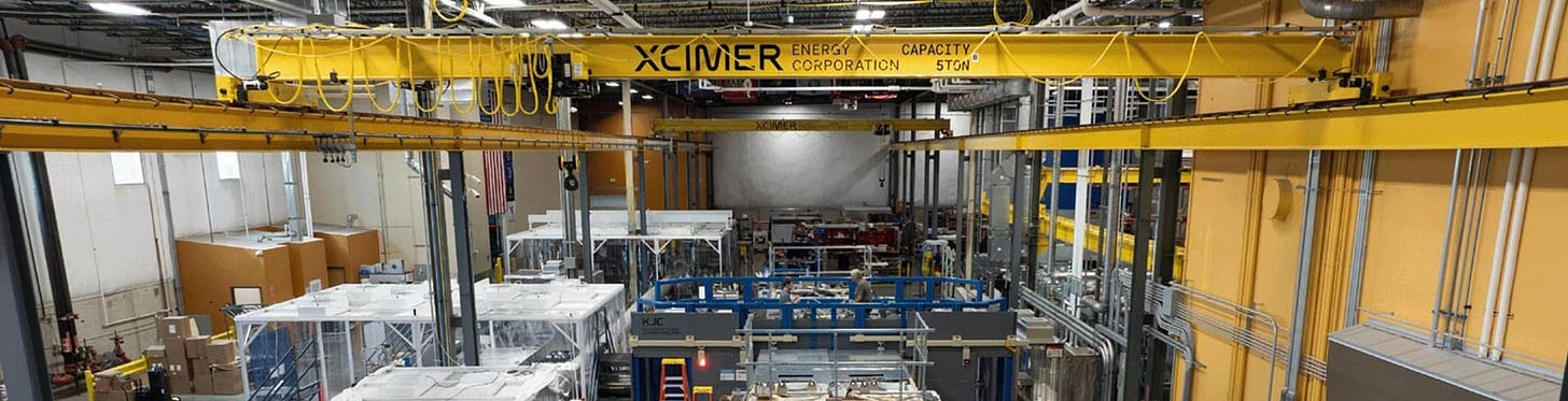 Xcimer Energy is developing multi-kilojoule pulsed lasers for nuclear fusion.