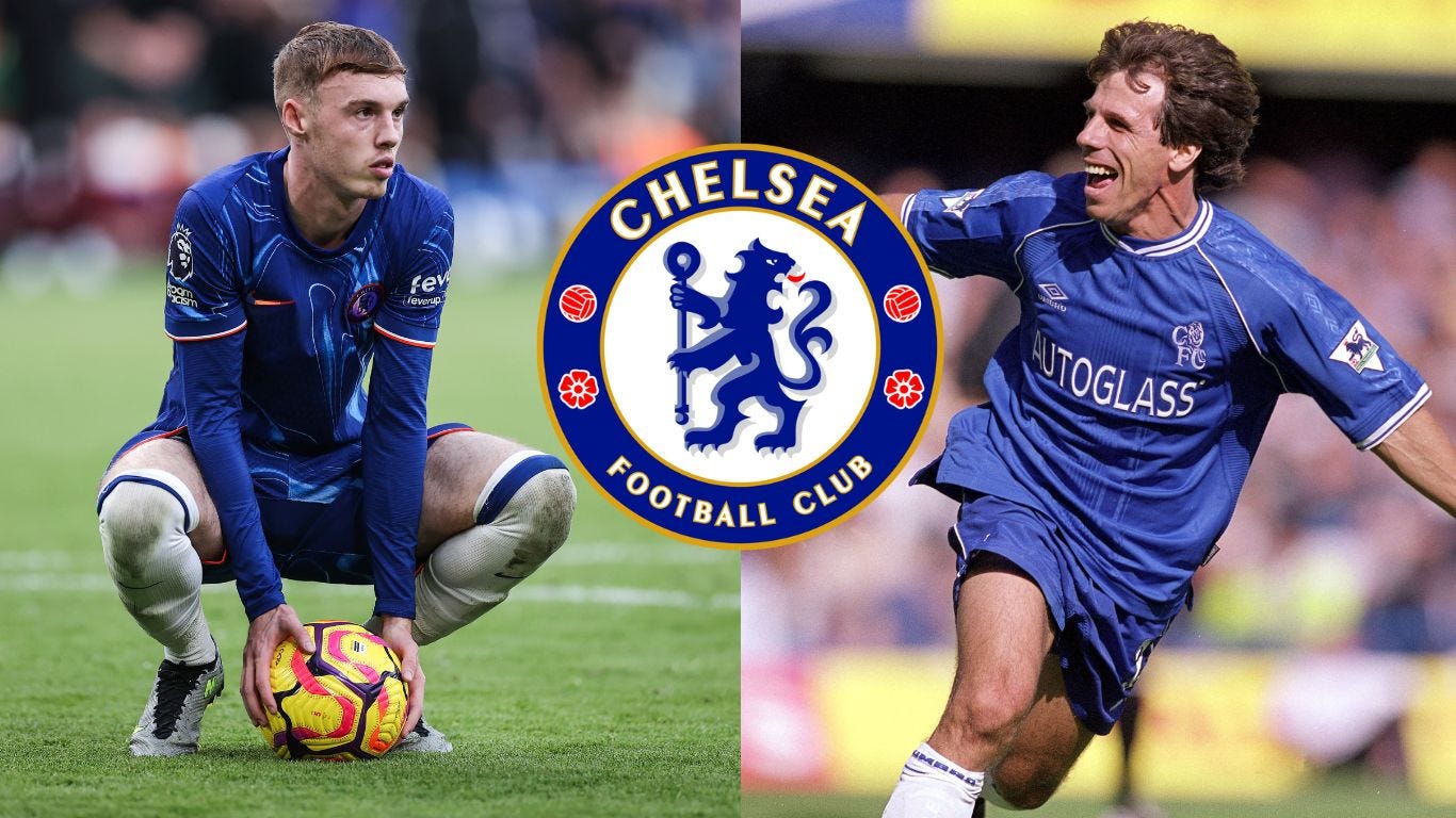 Cole Palmer makes bizarre 'Fifa' admission about Chelsea legend Gianfranco  Zola