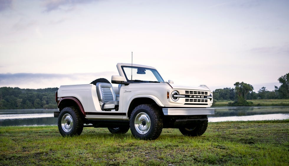 ford bronco roadster concept pebble beach 2025