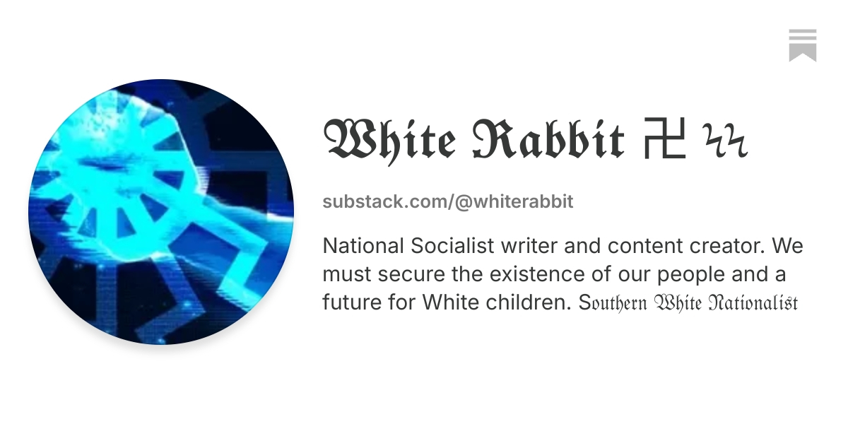 𝖂𝖍𝖎𝖙𝖊 𝕽𝖆𝖇𝖇𝖎𝖙 | Substack
