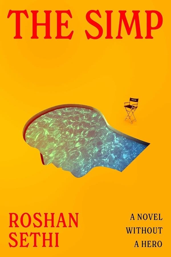 The book cover of “The Simp,” by Roshan Sethi.