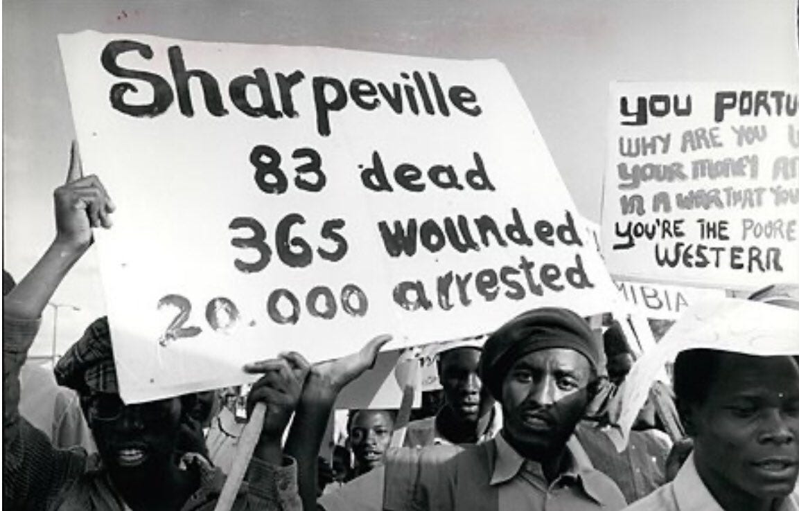 Sharpeville Massacre Protest