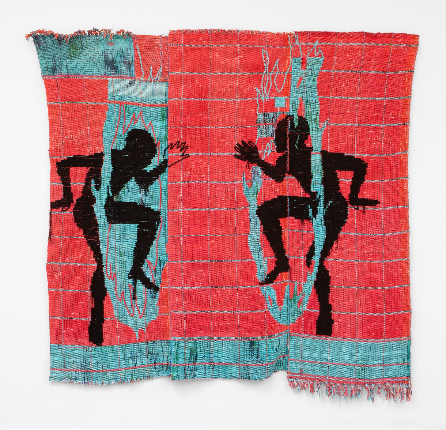 Diedrick Brackens, Through the Eye Unburnt and Blameless, 2020 - ELEPHANT
