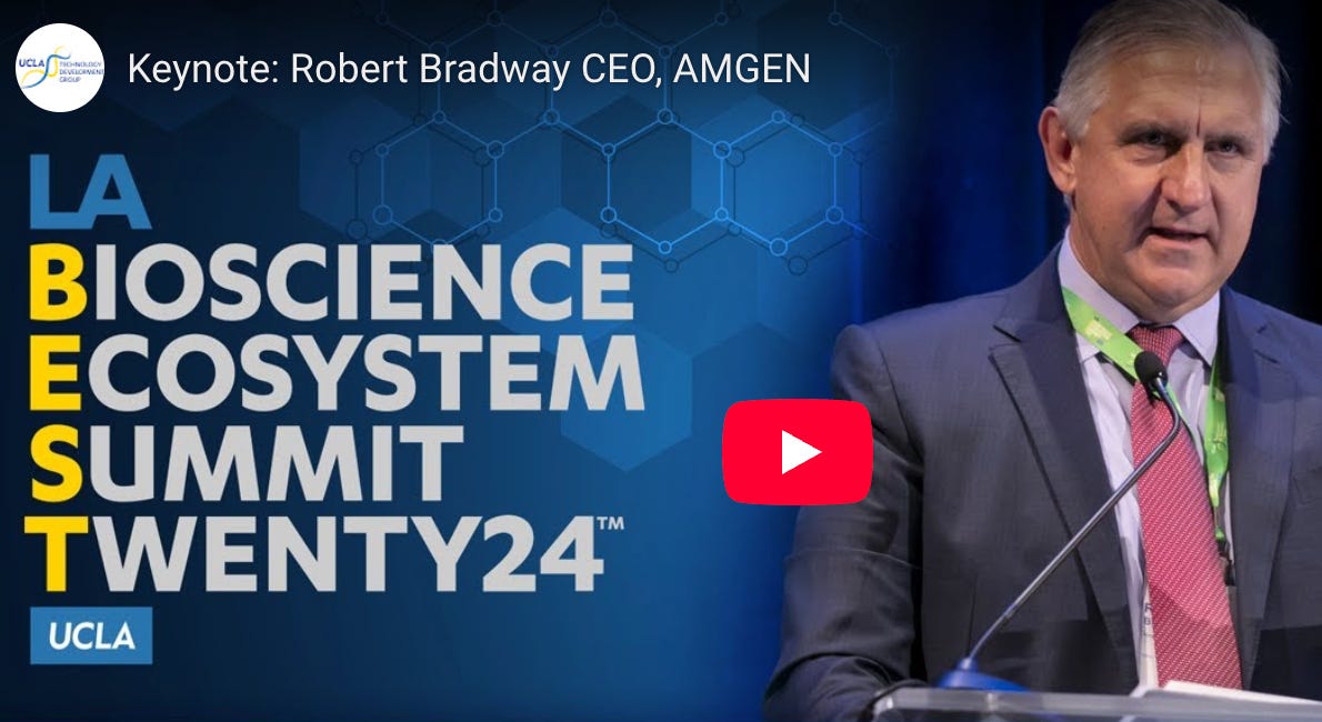 A New Era for Biogen and LA Biotech: Christopher Viehbacher’s Vision at LABEST 2024