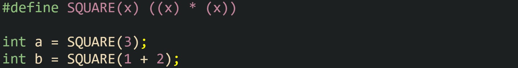 C Preprocessor Macros and Include Mechanics