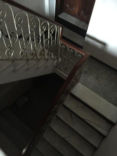 view-of-three-stairs-sets-and-first-landing view-of-three-stairs-sets-and-first-landing