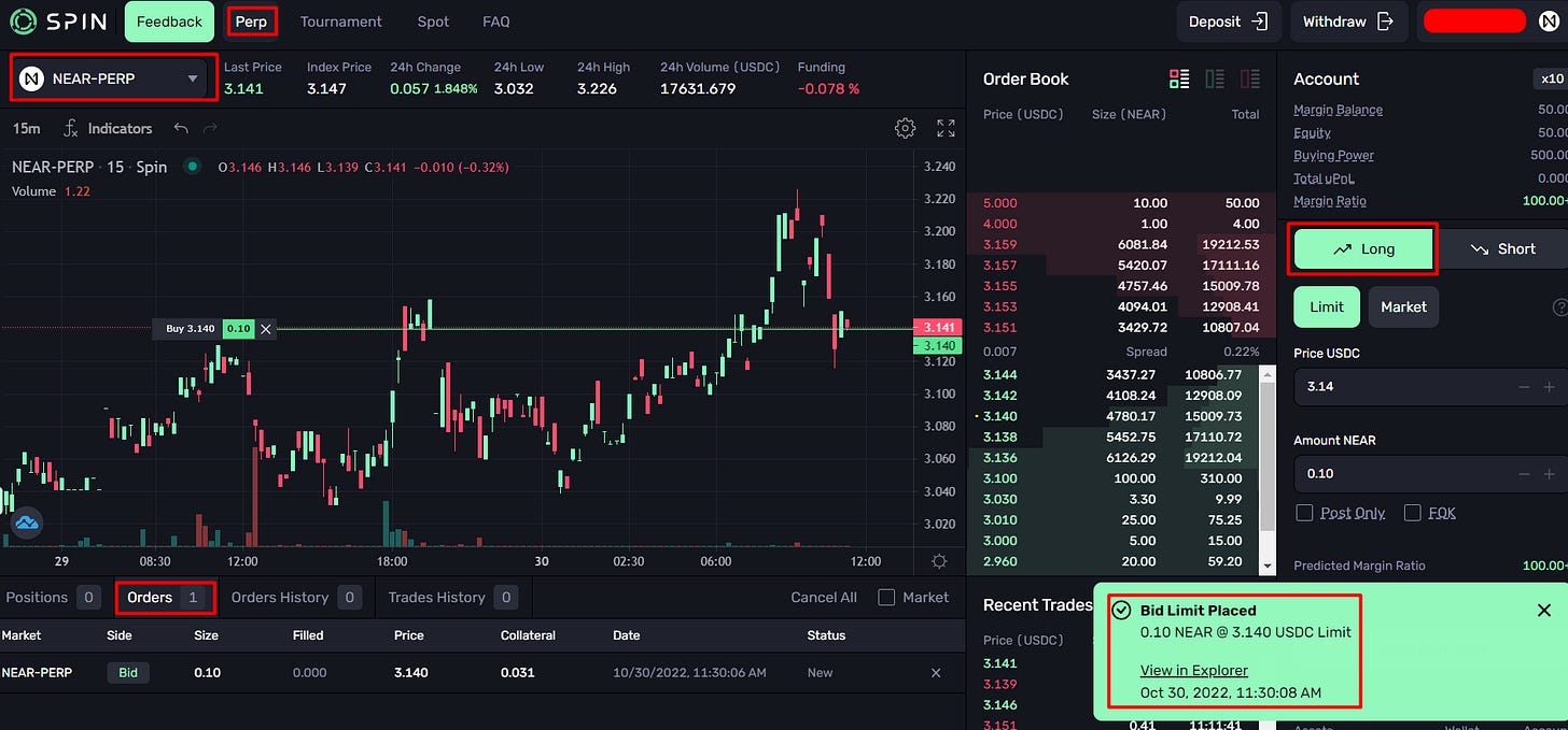 perpetuar near protocol airdrop