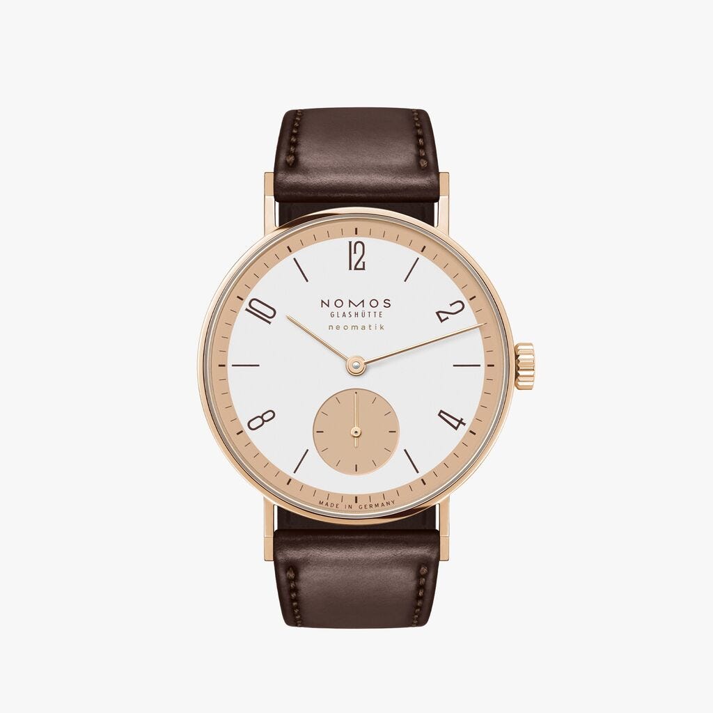 Tangente rose gold neomatik – 175 Years Watchmaking Glashütte Tangente rose gold neomatik – 175 Years Watchmaking Glashütte