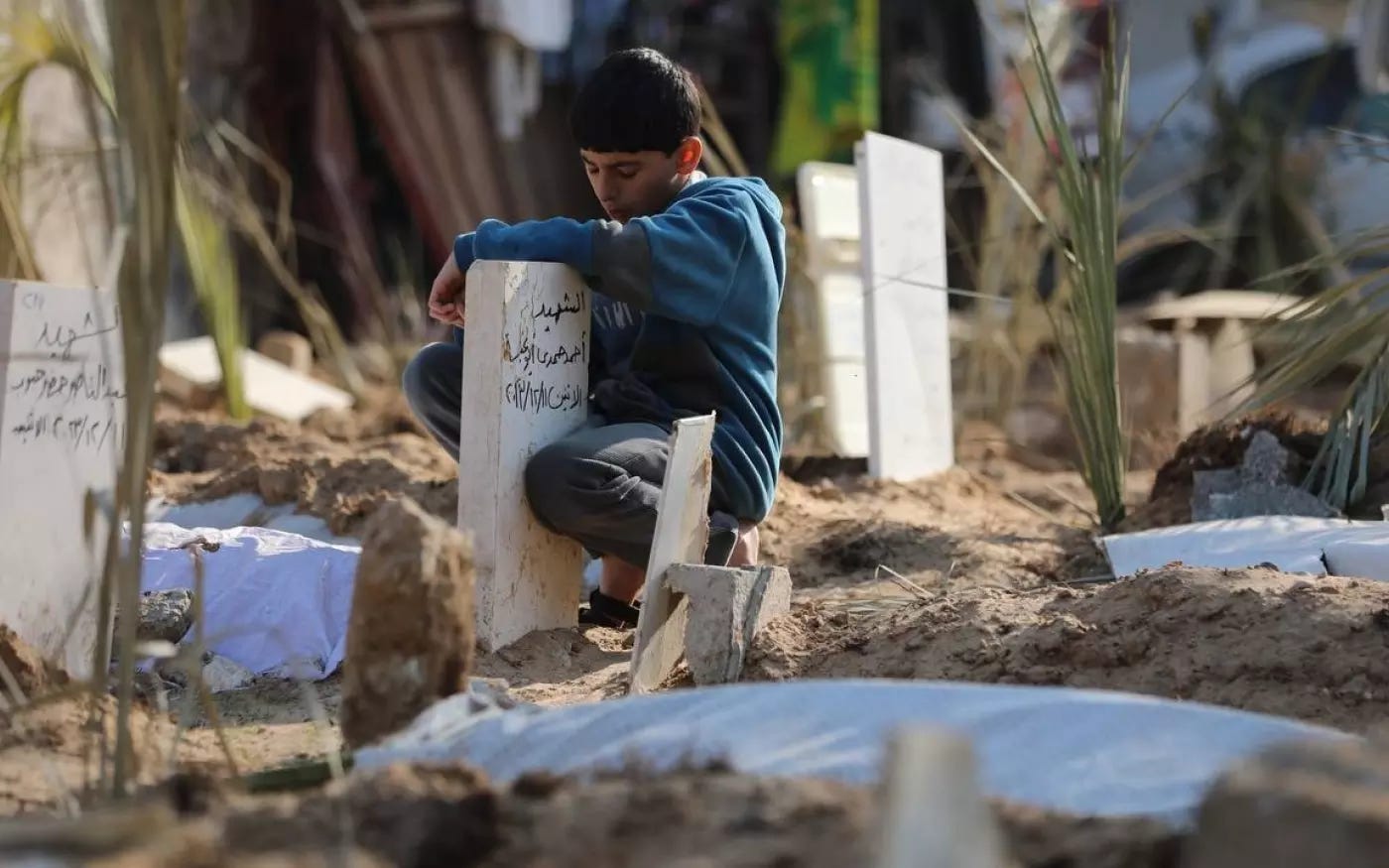 Tony Blair is said to be dealing with the resettlement of Palestinian refugees from the Gaza Strip