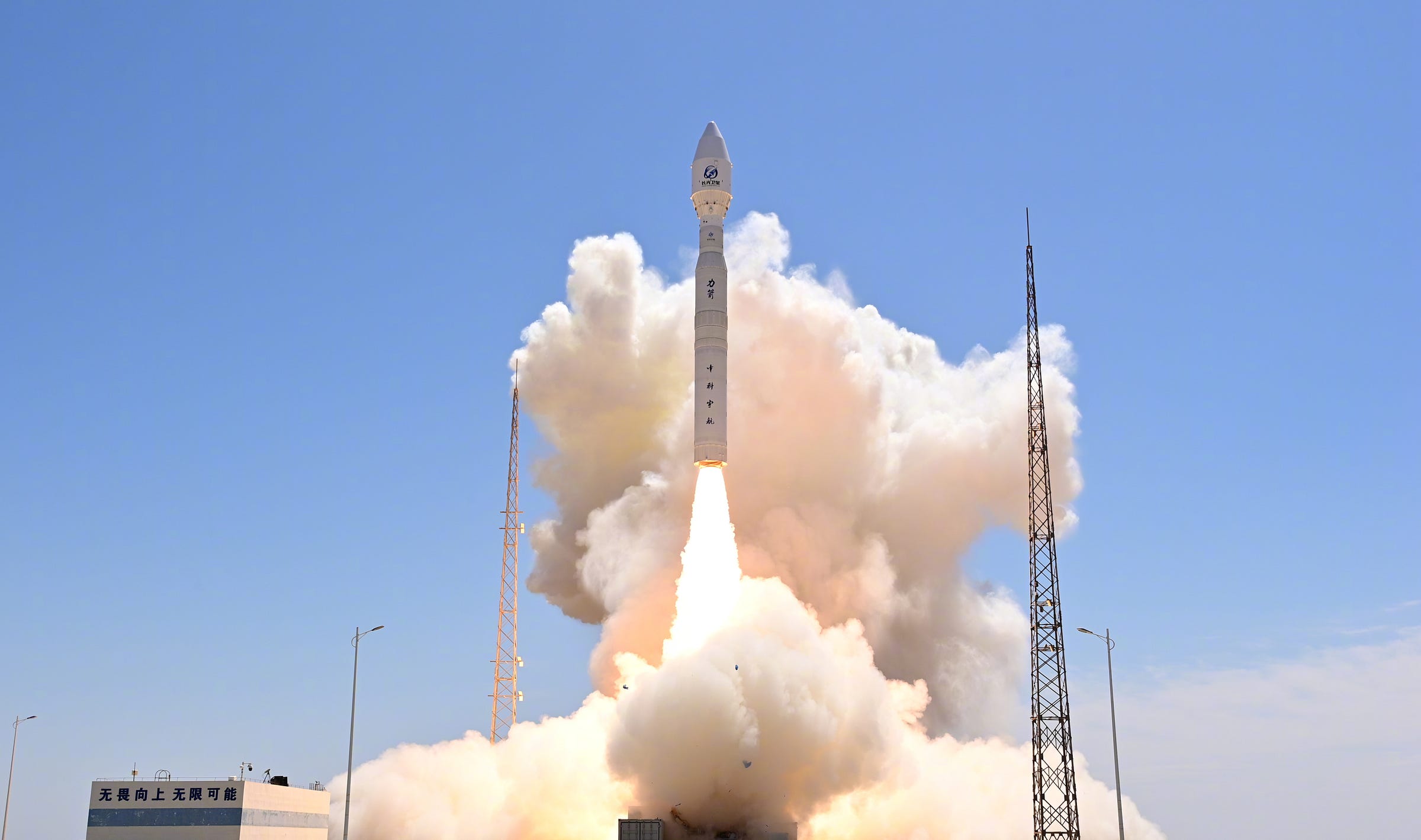 CAS Space’s Kinetica-1 Y14 vehicle lifting off from the Jiuquan Satellite Launch Center on June 15th 2026.