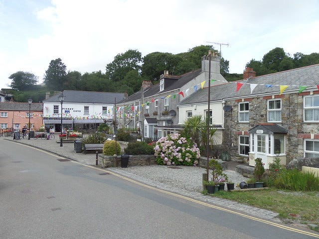 Pentewan Cornwall Pentewan Cornwall