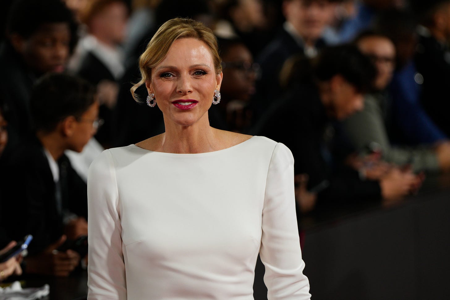 Princess Charlene on the red carpet
