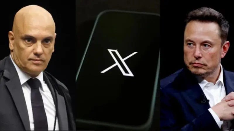 Entrevista. Bloquean X en Brasil: qué hay detrás de la pelea entre Musk y  el juez Alexandre de Moraes