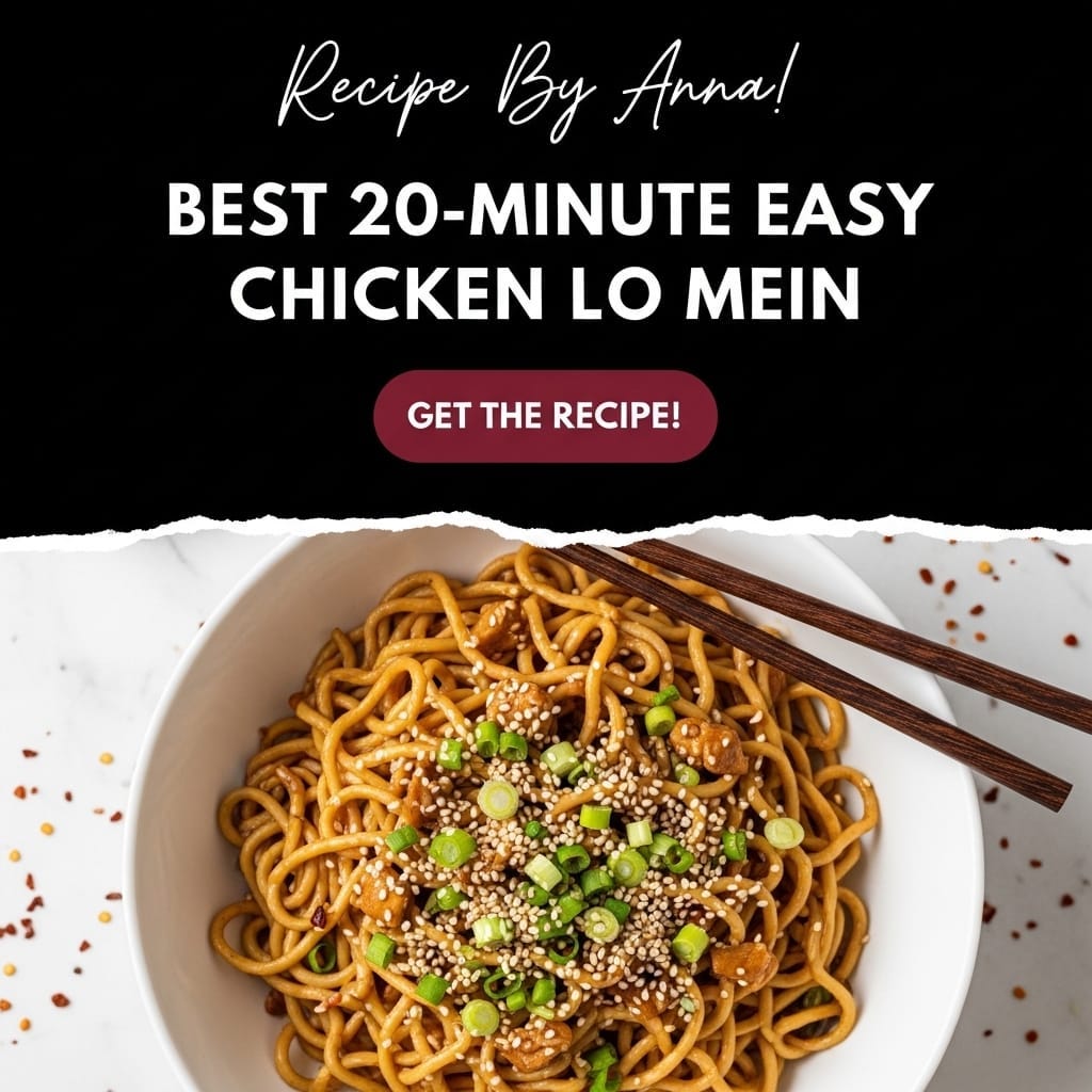 20-Minute Chicken Lo Mein