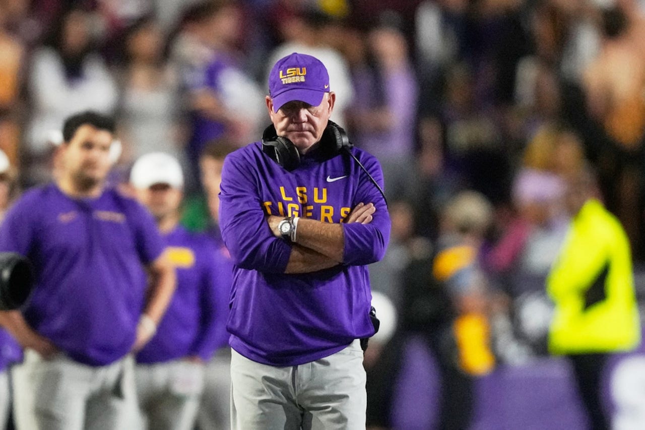 Brian Kelly fired LSU fires football coach after 3rd loss in 4 games -  al.com