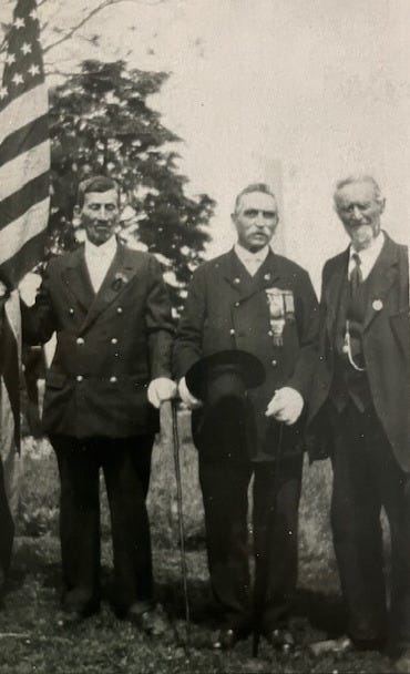A Civil War Soldier's Last Salute - by Kevin Coyne