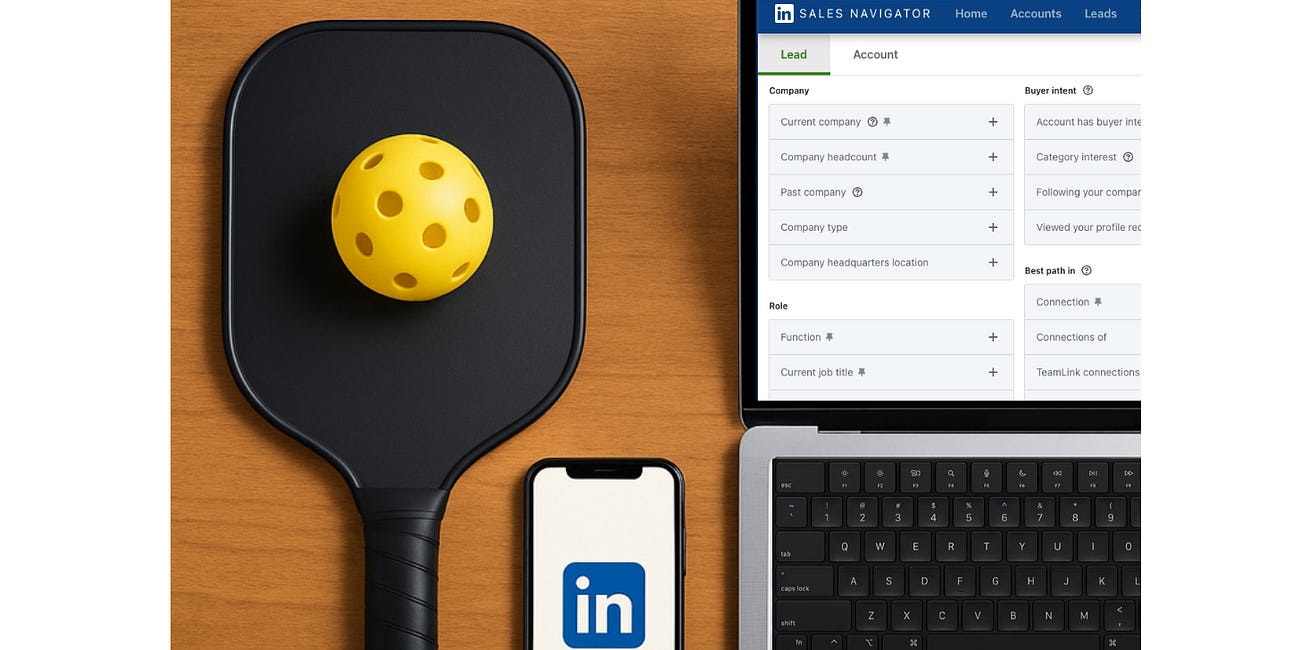 What Pickleball Is Teaching Me About Sales