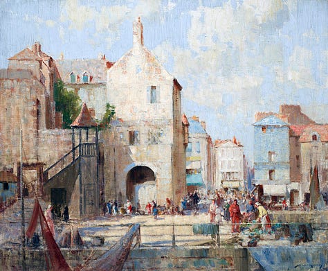 Boudin, Dubourg, Friesz, Guerard, Jongkind, Le Sidaner, Lee-Hankey, Monet, Parrott