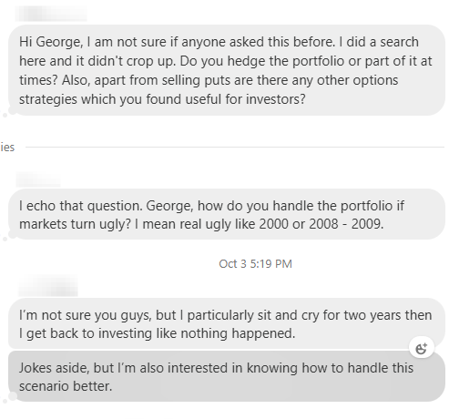 Questions from subscribers to Beating The Tide