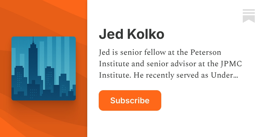 Jed Kolko | Substack