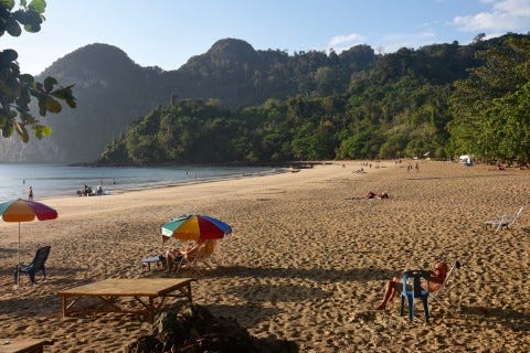 There is plenty of sand on Ko Muk. Photo: David Luekens