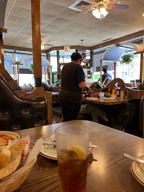 various images of food and drinks from Chicago