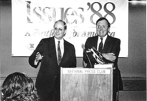 Paul Weyrich and Heritage's Ed Feulner in 1988 | The Heritage ...