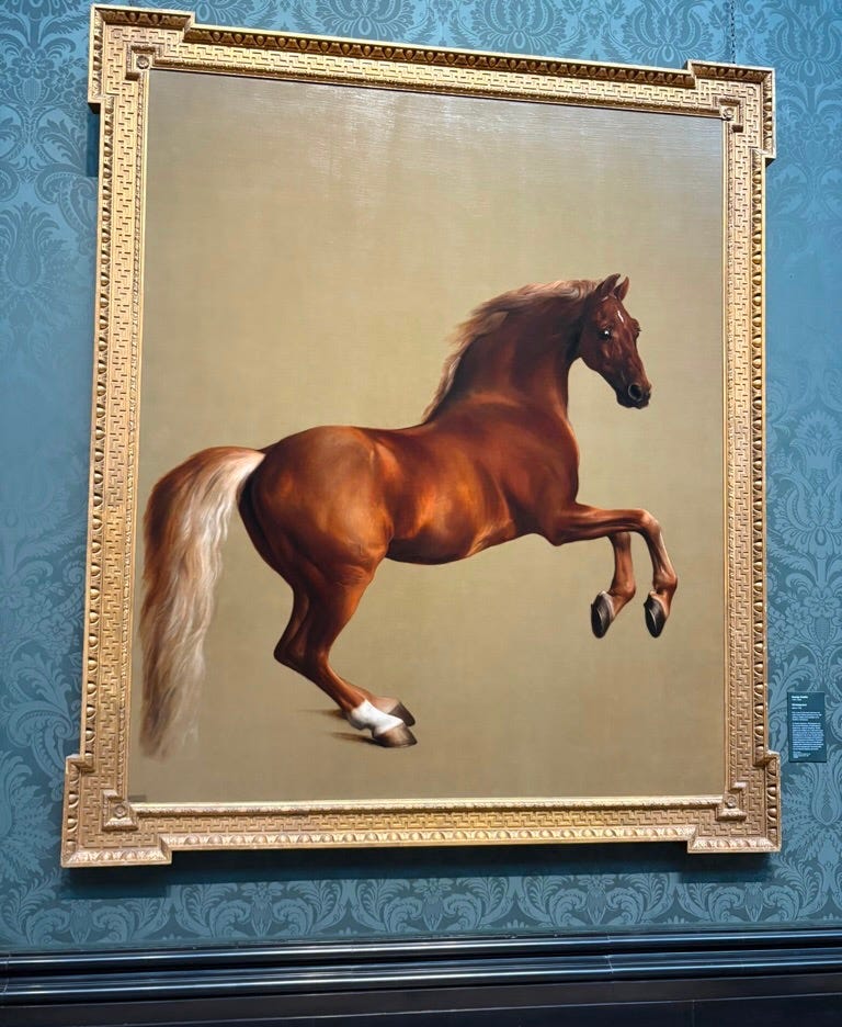 A painting of a horse on a wall

AI-generated content may be incorrect.