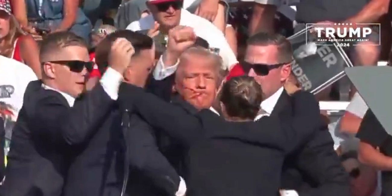 BREAKING: President Trump SHOT at Rally