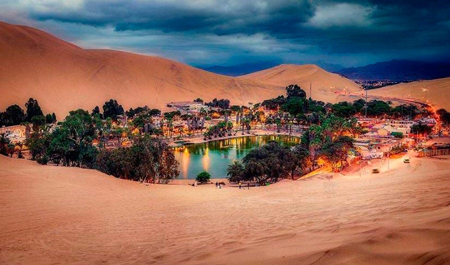 Conheça o Oásis de Huacachina no Peru
