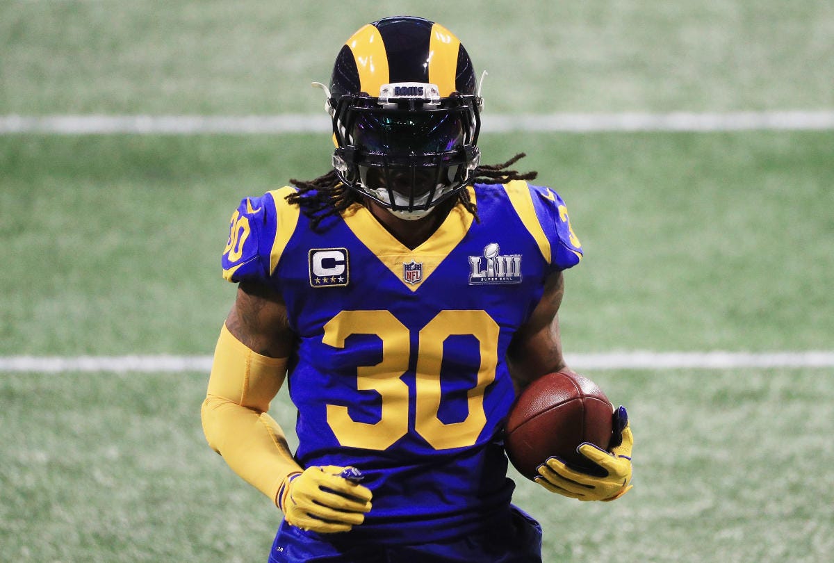 Todd Gurley mostly sits in first half of Super Bowl LIII - Yahoo Sports