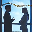 Write realistic dialogue with 5 prompts