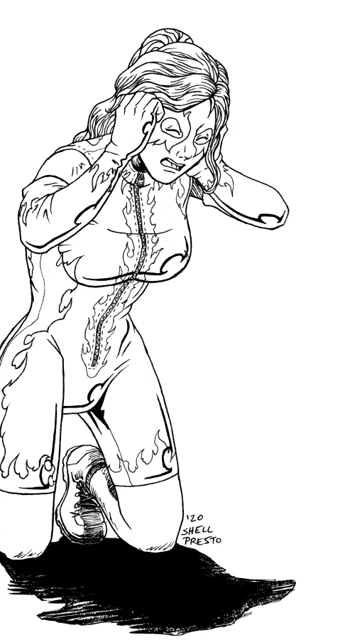 Corona's mouth was open in a soundless scream. Corona's mouth was open in a soundless scream.