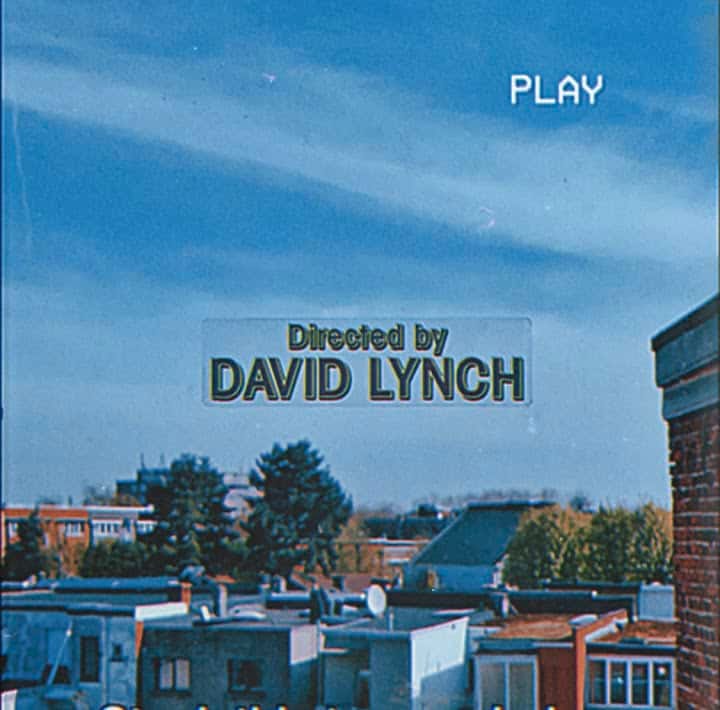 Directed By David Lynch window decal