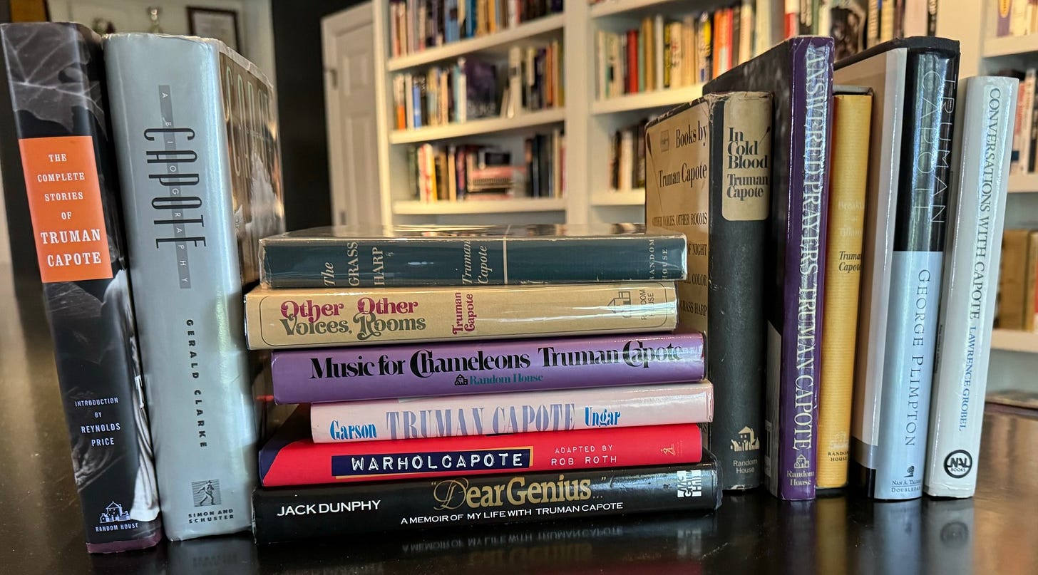 Books by and about Truman Capote